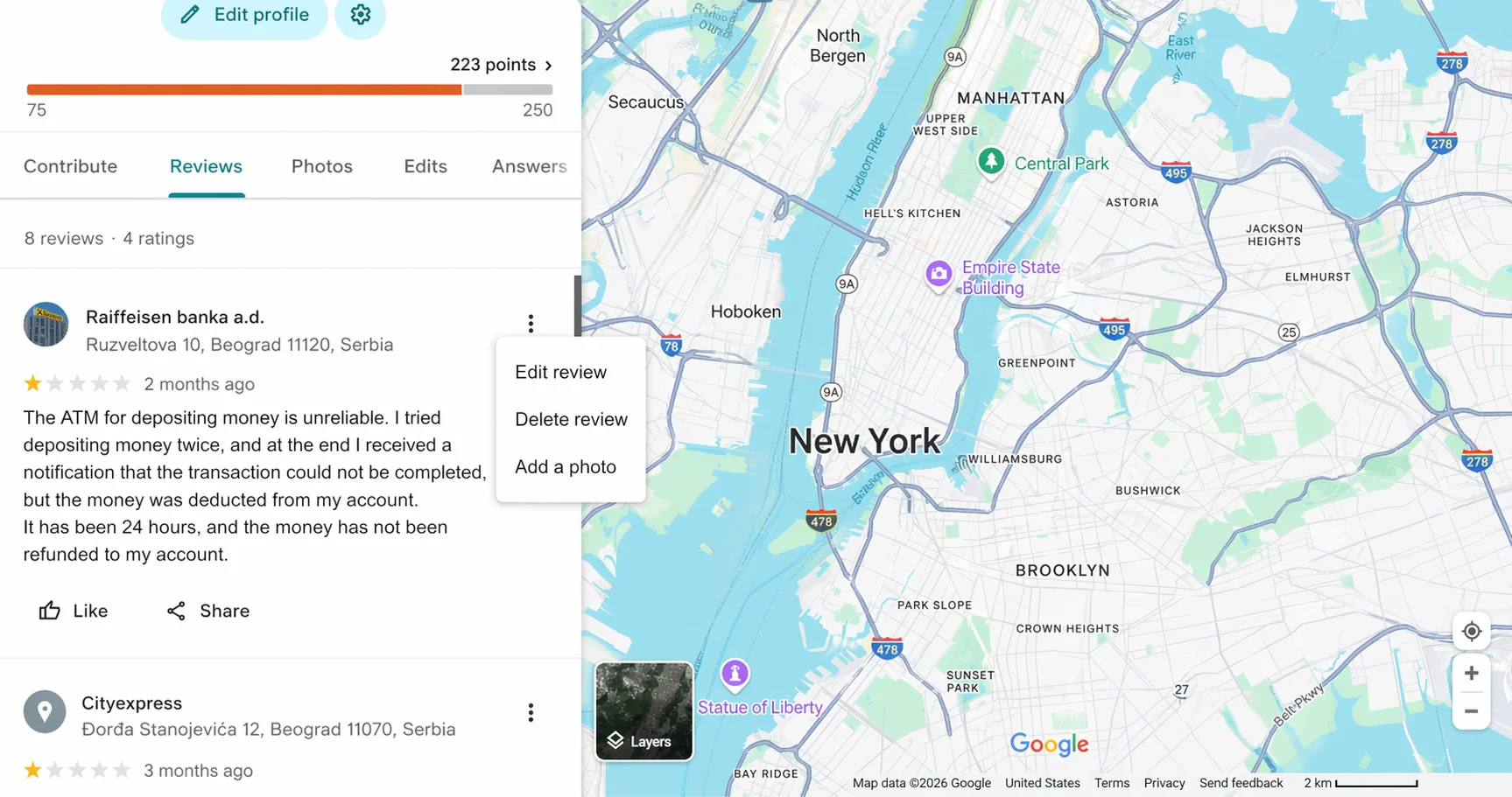 How to update or edit a Google review