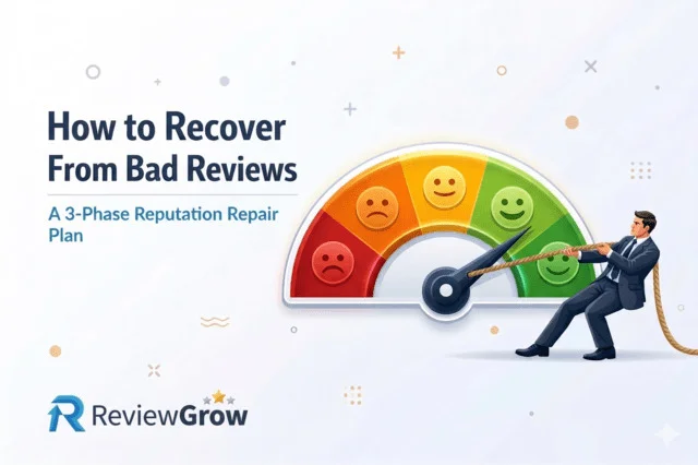 how businesses can recover from bad reviews
