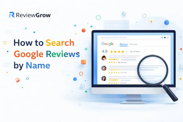 search google reviews by name